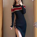 Knitted French dress