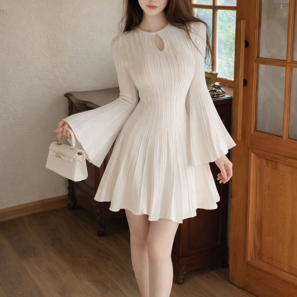 French Hepburn dress