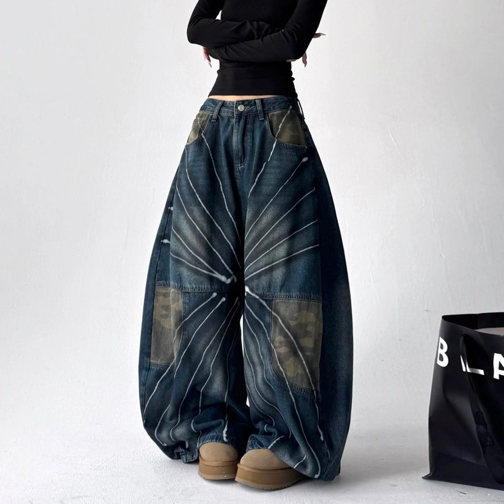 camouflage pocket Jeans