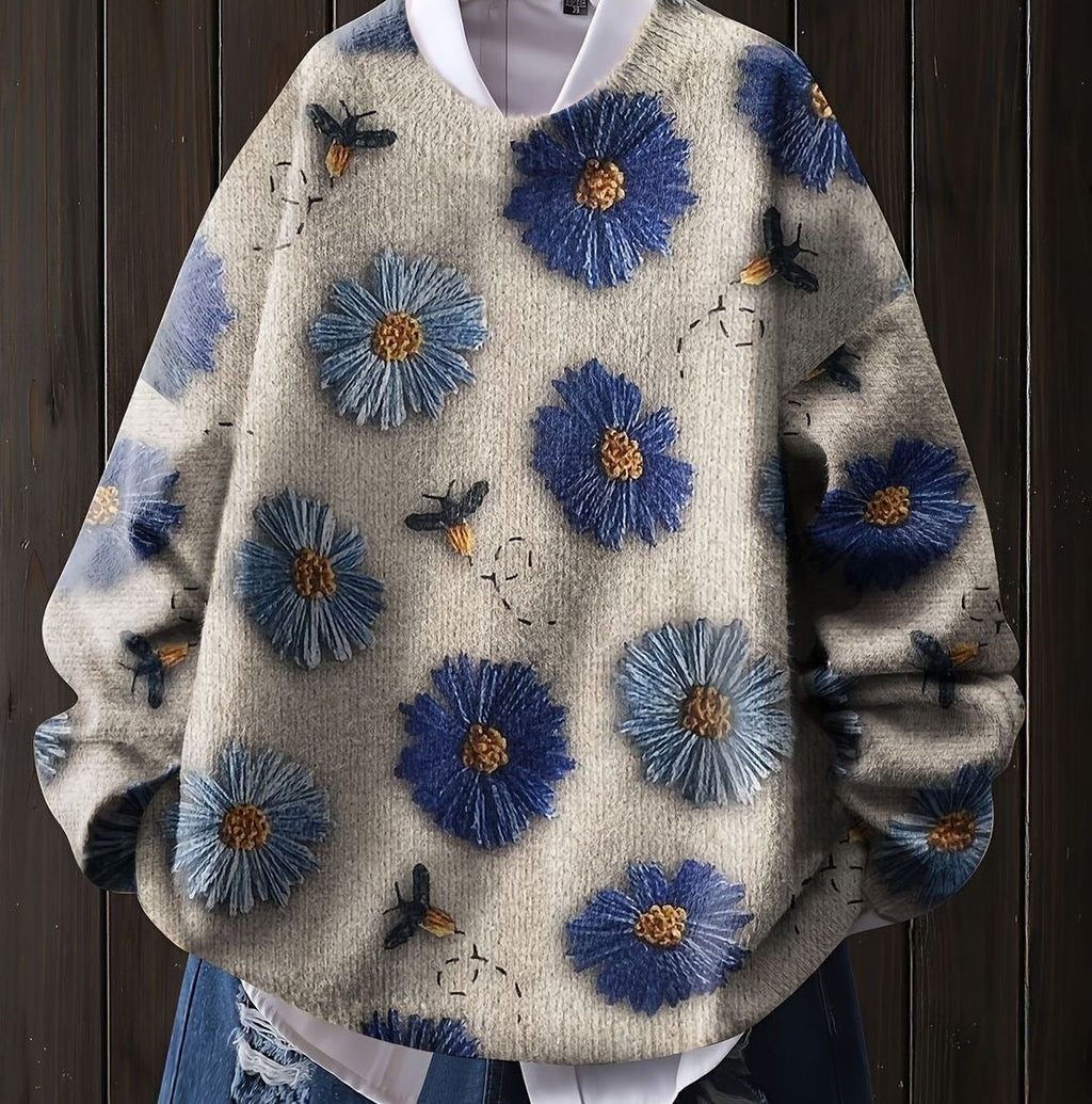 Early autumn 3D sweater