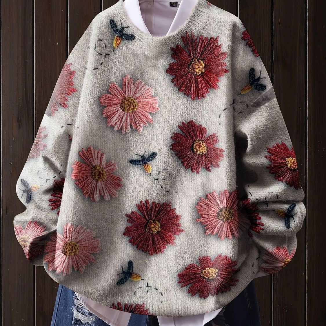 Early autumn 3D sweater