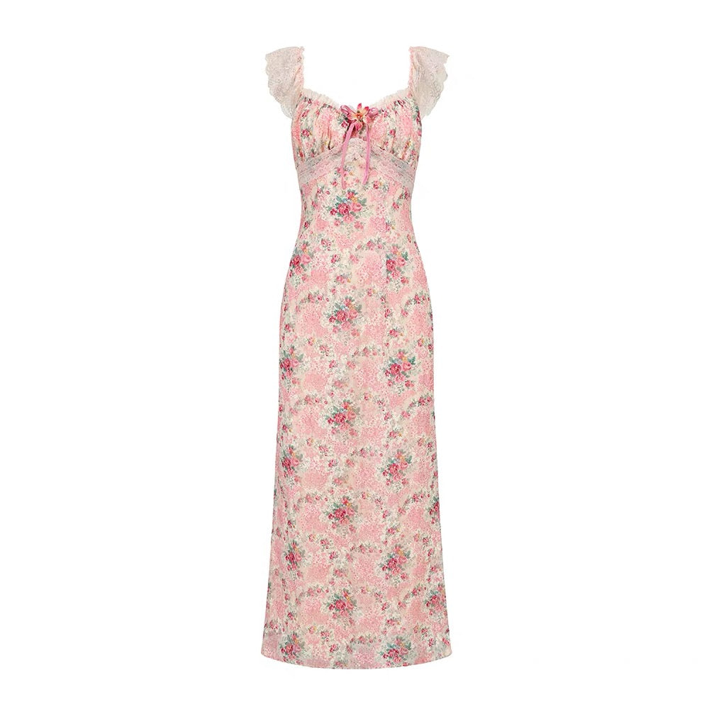 Rose Music Box French dress
