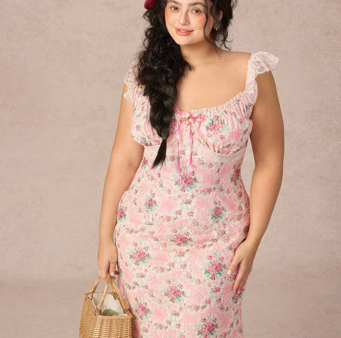 Plus size Rose Music Box French