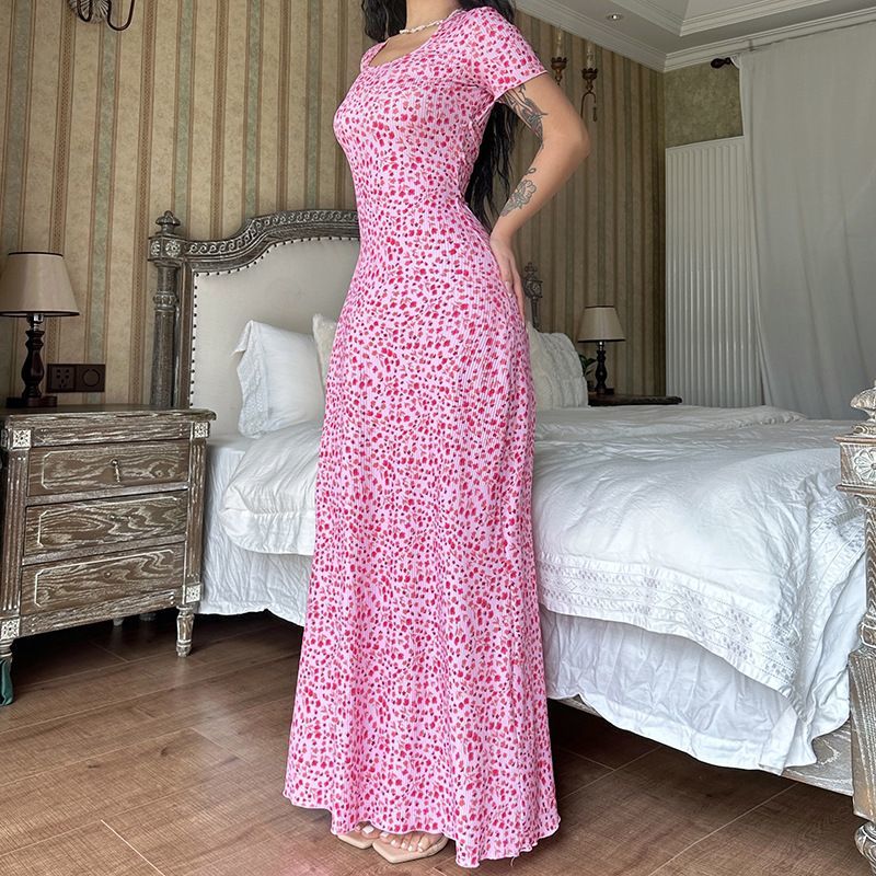 Retro Maxi Dress