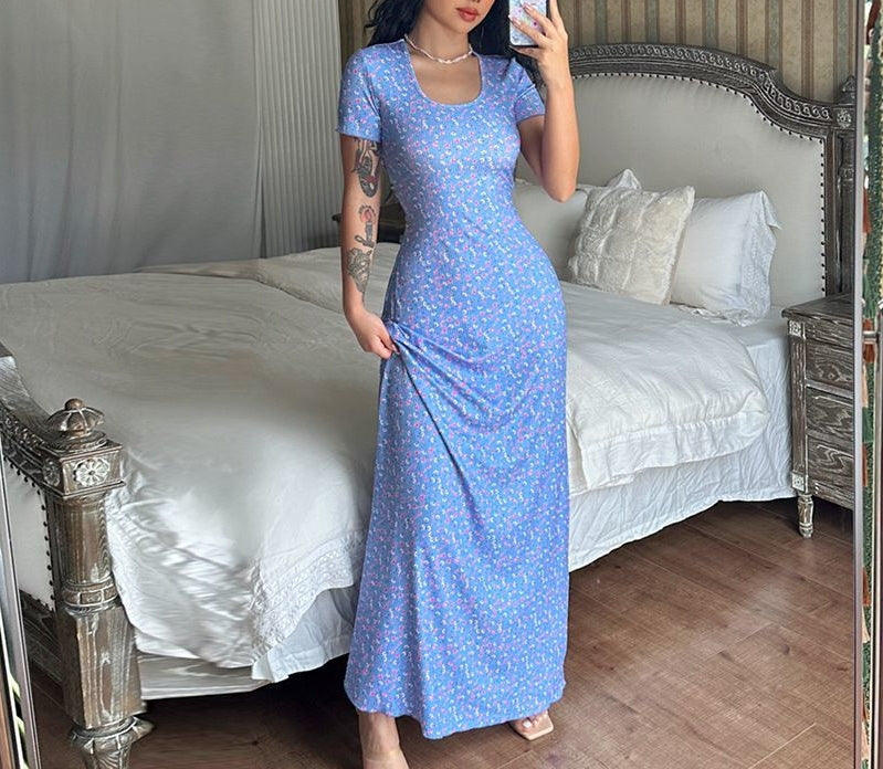 Retro Maxi Dress