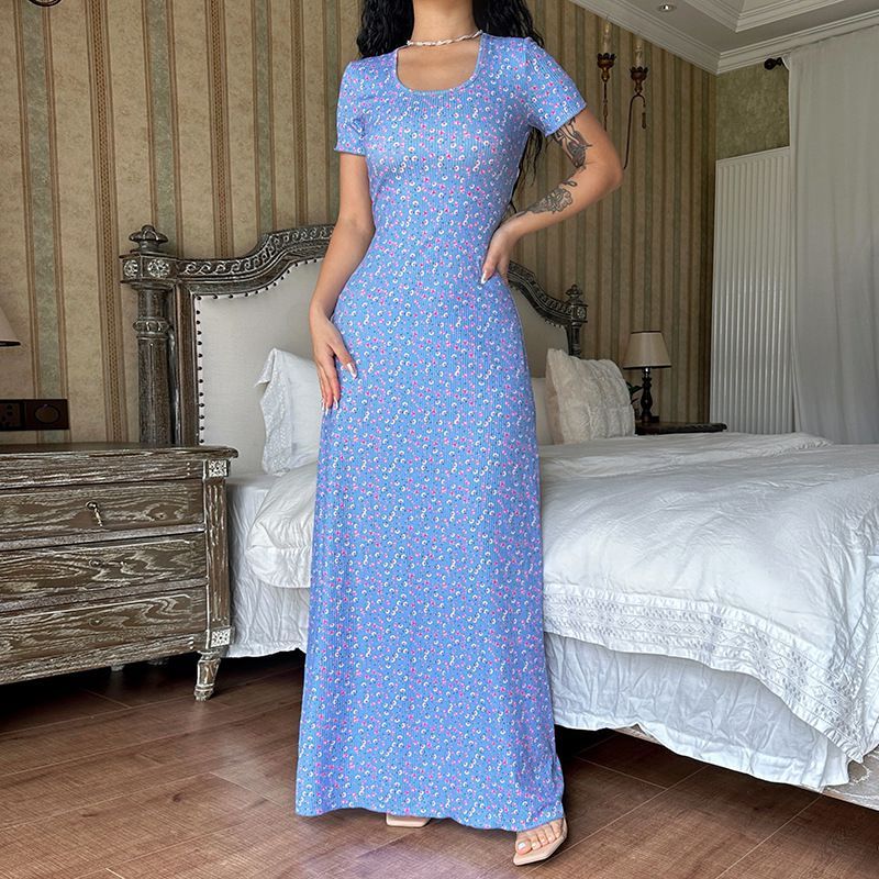 Retro Maxi Dress